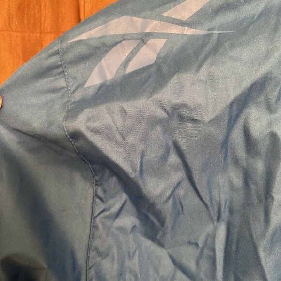 Reebok Relaxed Mesh Tracksuit Jacket Blue NWT XL - Picture 8 of 8